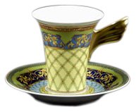 Versace by Rosenthal Russian Dream Cup & Saucer high