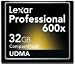【Amazonの商品情報へ】Lexar プロフェッショナル CFカード UDMA6 600倍速 32GB LCF32GCRBJP600