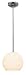 Access Nitrogen Ball Small Pendant Brushed Steel