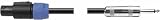 Hosa SKT 250Q - Speaker cable - 12 AWG - 50 ft - black