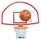 Basketball Supershape Xl Jumbo Mylar