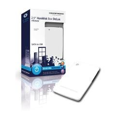 CONCEPTRONIC CHD2DUW 2.5Z USB2.0 WEISS 6.35cm SATA externes Delux HDD Gehaeuse schraubenlo Preisvergleich