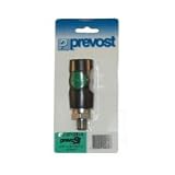 21qJ0GDtTnL. SL160  Prevost  1/4 MNPT High Flow Smart Safety Coupling