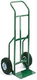 Wesco Greenline Steel Hand Truck Rubber Wheel Standard Handle