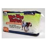 Wee Wee Diapers For Dogs, Small White