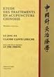 Etude des traitements en acupuncture chinoise: Maladies internes