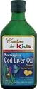 Carlson Labs Norwegian Carlson for Kids Natural Vitamin E Cod Liver Oil, Lemon, 250ml Glass Bottle