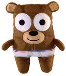 Merrymakers Bear in Underwear Doll