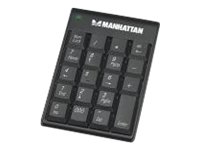 MANHATTAN Numeric Keypad Hub with 2 USB Ports (177443)
