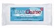 ^READYCLEANSE WIPES IN PEEL AND RESEAL PACKAGING. CLOTHS ARE 9X13 SIZE AND MADE OF STRONG YET SOFT