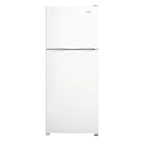 Whirlpool : ET0MSRXTQ 9.7 cu. ft. Top-Freezer Refrigerator - White on White