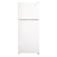 Whirlpool : ET0MSRXTQ 9.7 cu. ft. Top-Freezer Refrigerator - White on White