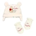 Disney Fleece Winnie the Pooh Hat and Mitten Set for Infants -- White
