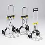 Hand Truck, Mobile, Folding, Lightweight, 110 Lb Capacity, Aluminum SAF4049