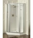 Kohler Memoirs Neo-Angle Shower Door W/ Custom Wall & Crystal Clear Glass K-702305-L-BH