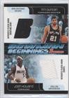 2005-06 Bowman Beginnings Relics #DHO - Tim Duncan Shirt/Josh Howard Shorts