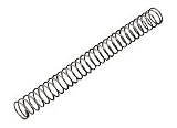 Anti-kink springs 12cm / 4-pack