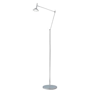 Adesso 5123-22 Radar Floor Lamp, Chrome by Adesso