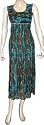 Summer Sun Dress with Embroidery Beach Wear Made in India