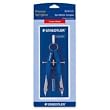 Blue Precision Geometry Compass ,6 1/8" L, Max Circle 8 7/8" (STD55600BK) Category: Compasses and Protractors