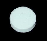 1000 White Adhesive Backed Foam Dots CD / DVD Hubs (Rosettes) - #CDFODOWH - For Gluing Digital Media onto Most Surfaces! (Also Called Hubcaps or Caps)