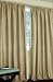 Rodeo Home Milan 50"x96" Luxury Drapes / Curtains in Sesame