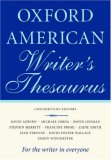 The Oxford American Writer's Thesaurus