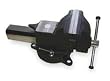 Westward 3FDG9 Combination Bench Vise, 6 1/2 In