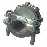 Conduit Fittings: Clamp Connector For Non-Metallic Cable, 3/4"