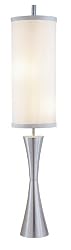 Adesso Geneva Floor Lamp, Steel