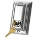 Da-Lite Key-Locking Coverplate for 115v or Low Voltage Control Switch
