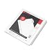 Wilson Jones Extra Wide Reinforced Insertable Tab Dividers, White Paper, 11 x 9.25 Inch Sheets, 5 Clear Tabs per Set (W55206A)