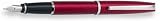 Aurora Style Lacquer Red Fine Point Fountain Pen - AU-E11R-F