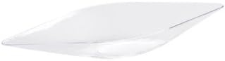Mini Ware Plastic Disposable Canoes Clear - 12 Count