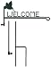 Hummingbird Garden Flag Stand