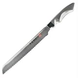All Stainless Ultra-Chef Bread Knife, Damascus