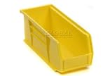 Akro Bins Stacking Bin 4-1/8 X 10-7/8 X 4 Yellow. Package of 12
