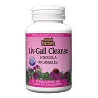 Natural Factors Liv-gall Cleanse Capsules, 90-Count