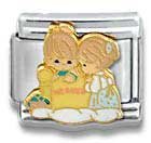 Clearly CharmingNo Tears Past the GatePrecious Moments Italian Charm Bracelet Link