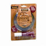 Scotch CD/DVD Disc Cleaner Wipes and Spray Bottle Solution