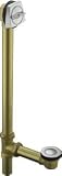 KOHLER K-7163-BN Clearflo 1-1/2-Inch Adjustable Pop-Up Drain For Greek Bath or Whirlpool, Vibrant Brushed Nickel