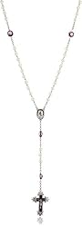 The Vatican Library Collection Purple Enameled Limited Edition Rosary