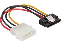 DELOCK Adapter Power SATA HDD -> 4Pin/St Metall Preisvergleich