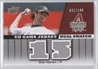 2009 Upper Deck UD Game Jersey Dual #GJDH - Dan Haren/149