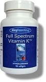 Full Spectrum Vitamin K by Allergy Research Group (4 mg - 90 Vegetarian Softgel)