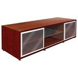 Audio/Video Credenza, Cherry, 65 wide (Cherry) (19H x 65W x 22D)