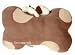 Peanuts Snoopy Plush Pillow - Snoopy Bone Shape Stuffed Toy