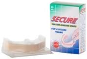 A Vogel, Secure, Denture Adhesive Strips, 15 Pcs. (Double Pack) by SECURE Denture Adhesive