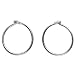 Blomdahl Titanium Hoop Earrings - 14mm