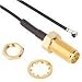 RF Cable Assemblies SMA BH Jk-AMC Plg 1.32mm cable, 50 mm (1 piece)
